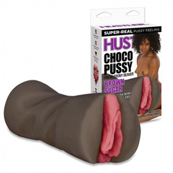 Hustler giocattoli vagina Choco masturbatore nero